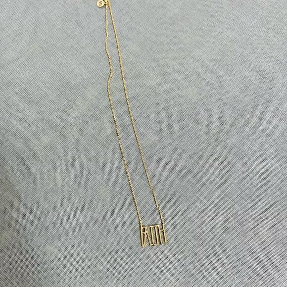 Rae Dunn | Faith Necklace - Picture 13 of 13